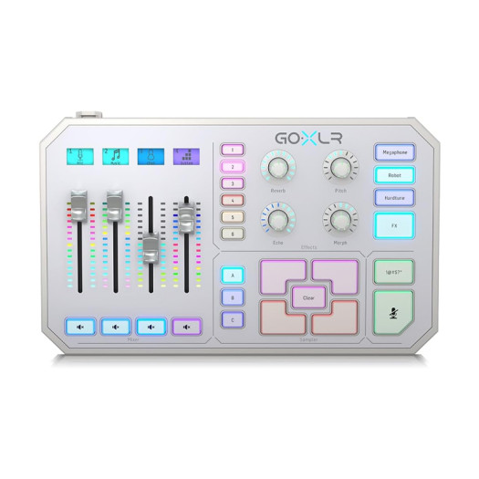 TC-Helicon GoXLR Audio Interface, White (GoXLR-WH)